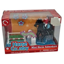 Vintage Grand Champions Equestrian English Horse Country Mini Horse Adventure