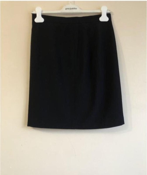 Women Akris Skirt Black 38 / M / 46