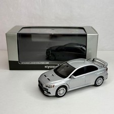 KYOSHO  1/43 MITSUBISHI LANCER EVOLUTION X GSR  SILVER 661679