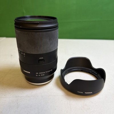 Tamron 28-200 F/2.8-5.6 Di III RXD for Sony Mirrorless Full Frame/APS-C E-Mount
