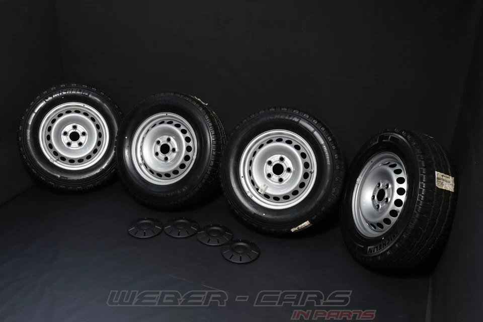 2N0601027J OEM VW Crafter SZ 16 Zoll Alu Felgen MICHELIN M+S Reifen 235 65 R16 - Bild 3 von 4