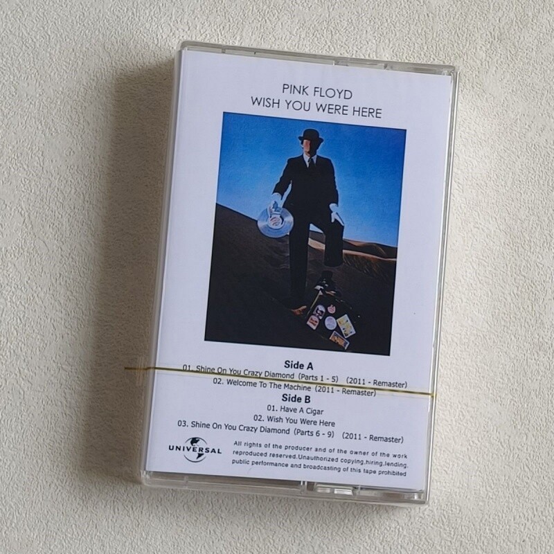 Tape cassette, brand new and unopened,  Wish You Were Here,PINK FLOYD