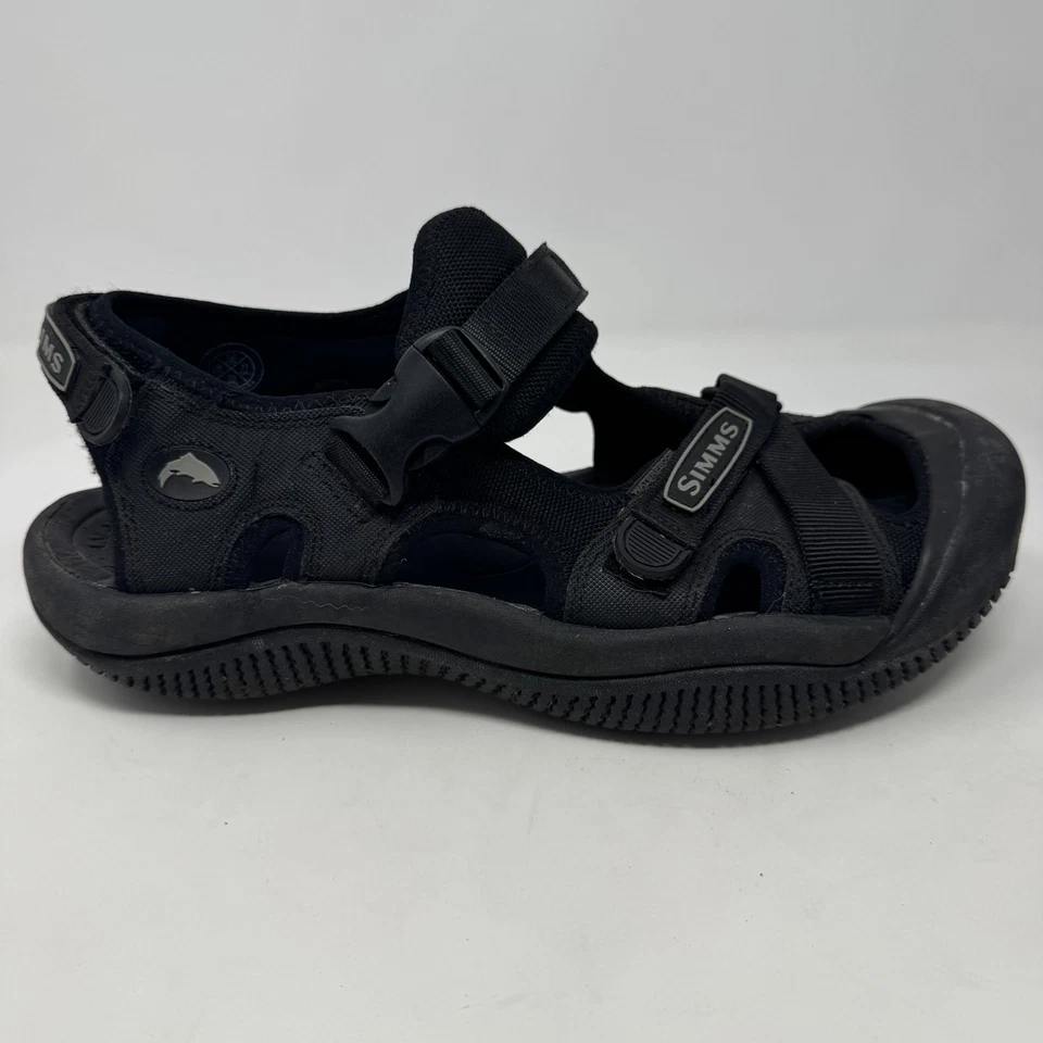 Sandálias masculinas Simms/Keen sola de feltro rio vadeando pesca com mosca tamanho 13 - Imagem 2 de 4