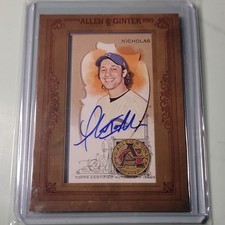 Thomas Ian Nicholas 2023 Topps Allen Ginter Framed Mini Auto Henry Rowengartner