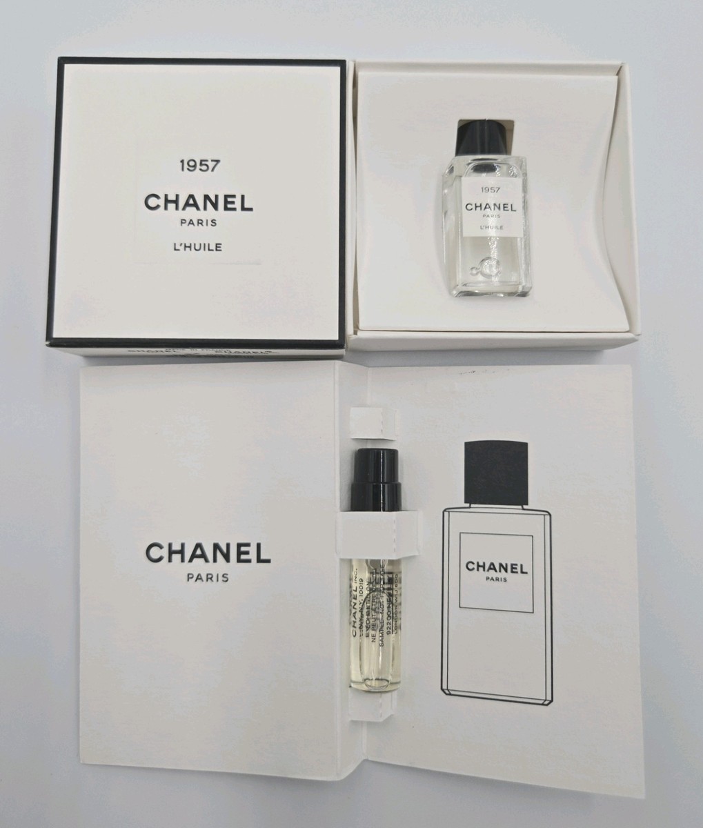 CHANEL 1957 EXCLUSIFS BODY OIL Mini Splash Bottle 4ml + 1957 EDP