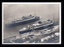 AK Schifffahrt MS Europa + MS Bremen im Hafen (C1307