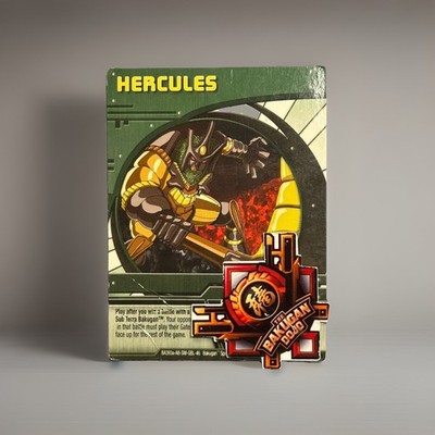 Bakugan Hercules   Green Ability Card 46/48e Hammer Gorem New Vestroia