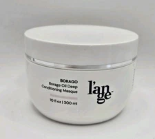 L'ange Borago Borage Oil Deep Conditioning Masque 10 Oz Jar New Lange