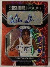 2022-23 Panini Prizm #SS-DS Dereon Seabron Sensational Signatures Prizms Choice