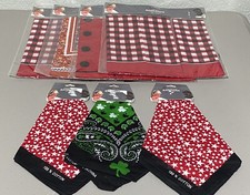 Lot of 15 Bandanas 100 Cotton Red Black Checkered Dots Floral Clover Stars 21  