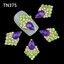 3D-Nail-Art-Jewelry-Alloy-Deco-Crystal-Rhinestones-Glitter-Tips-DIY-10Pcs-TN01 miniatuur 4