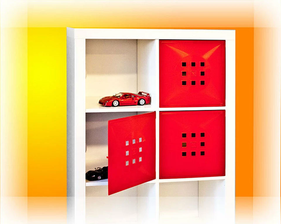 Dekaform Design Regaltür Flexi Ikea Expedit Kallax Regal Einsatz mit Tür Lekman* - Bild 4 von 4