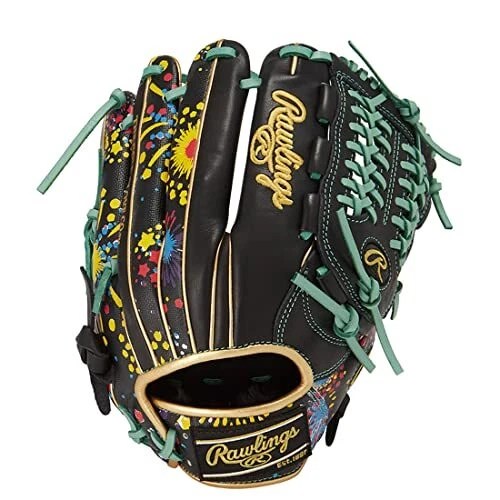 Rawlings heart of the sales hide black and gold