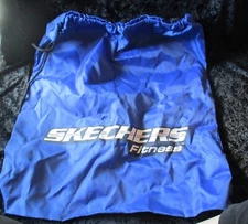 Skechers Fitness Drawstring Backpack/Tote Bag/Dust Cover with Cinch Top Closure