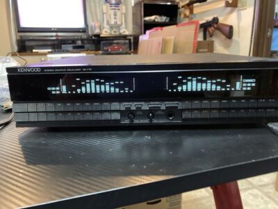 KENWOOD GE-77E Stereo Graphics Equalizer Audio equipment Home  