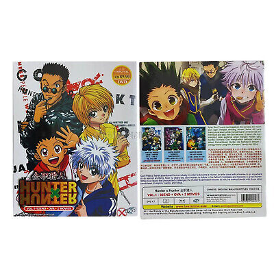 ANIME DVD HUNTER X HUNTER SEASON 1 VOL.1-92 END + OVA + 2 MOVIE ENG  SUBS~REG ALL