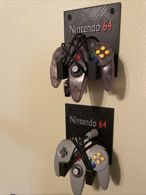 Nintendo 64 Controller Wall Display Mount | USA Made