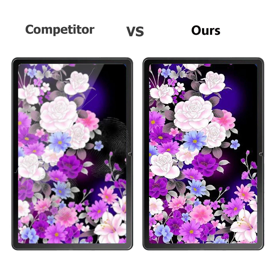 (2 Pack)  For Lenovo Tab M10 Plus 3rd Gen 10.6" Tempered Glass Screen Protector - Image 3 of 4