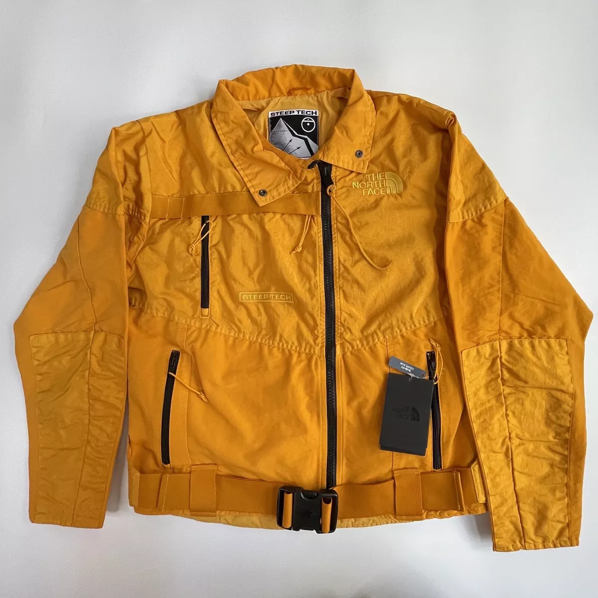 The North Face Men’s Black Series Steep Tech Jacket -Gold Yellow -Size M -NWT