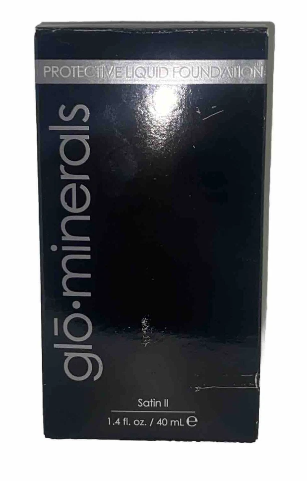 BRAND NEW! GLO-MINERALS (( BEIGE SATIN FINISH ll )) PROTECTIVE LIQUID FOUNDATION - Image 4 of 4