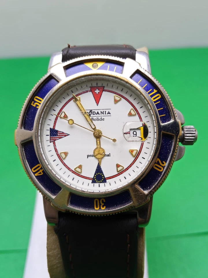 Rodania Bolide 200m Professional Quartz Watch Stainless Steel - Image 2 of 4