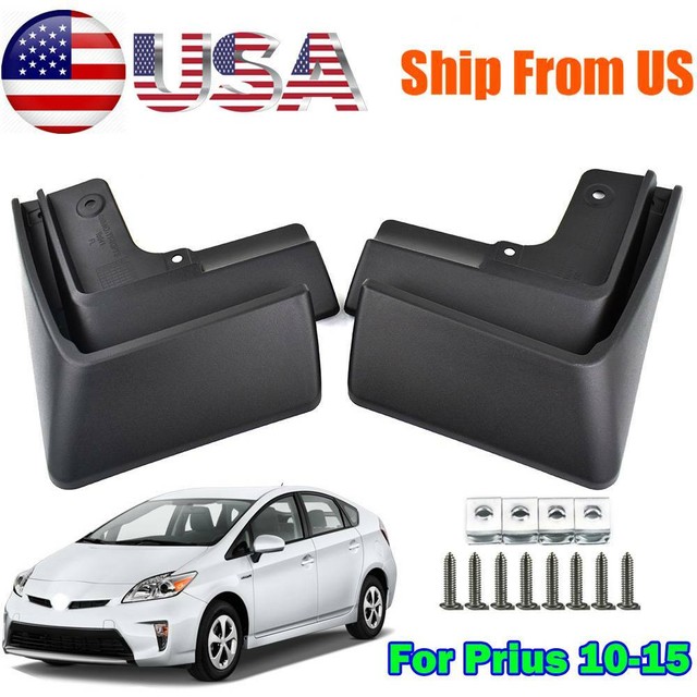 Universal 4Pcs Mud Flaps Splash Guards Fender for Toyota Prius XW30 20122015 eBay