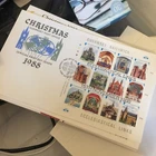 GUERNSEY FIRST DAY COVER CHRISTMAS 1988 MINISHEET FDC Ecclesiastical Links