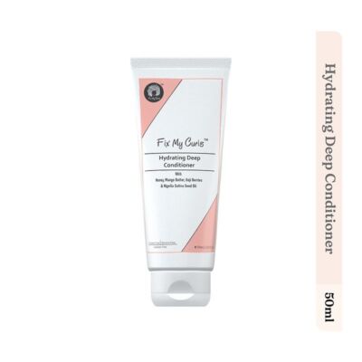 Fix My Curls Hydrating Deep Conditioner For Curly And Wavy Hair, Pack Of 50ml