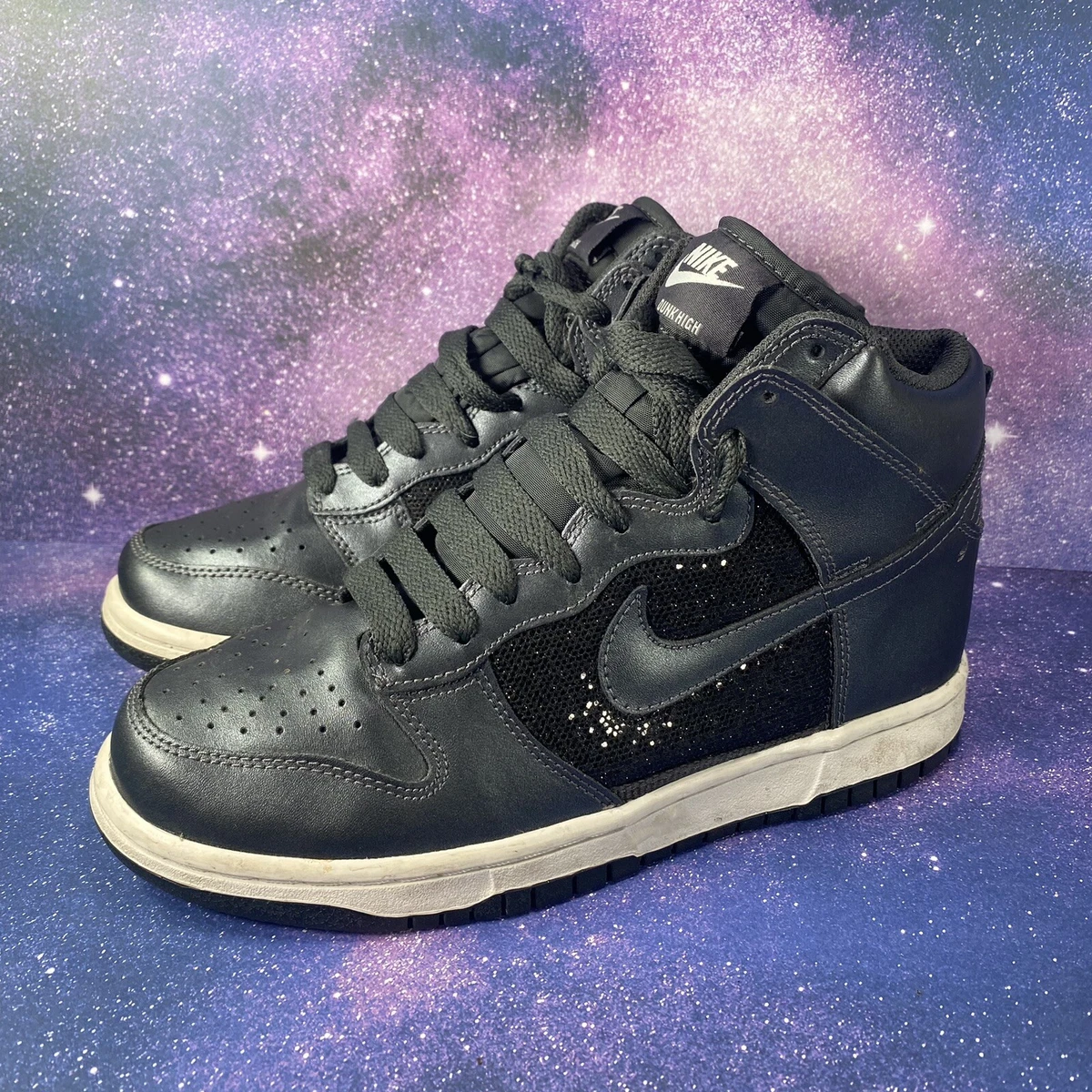 Nike black sparkle shoes Clearance