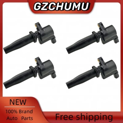 4Pcs Ignition Coil 4M5G12A366BC For Volvo C30 S40 S80 V50 V70 For Ford Focus