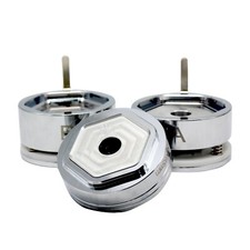ChiButtons Mould- 58x65mm Hexagonal Interchangeable Moulds for Button Maker-B400