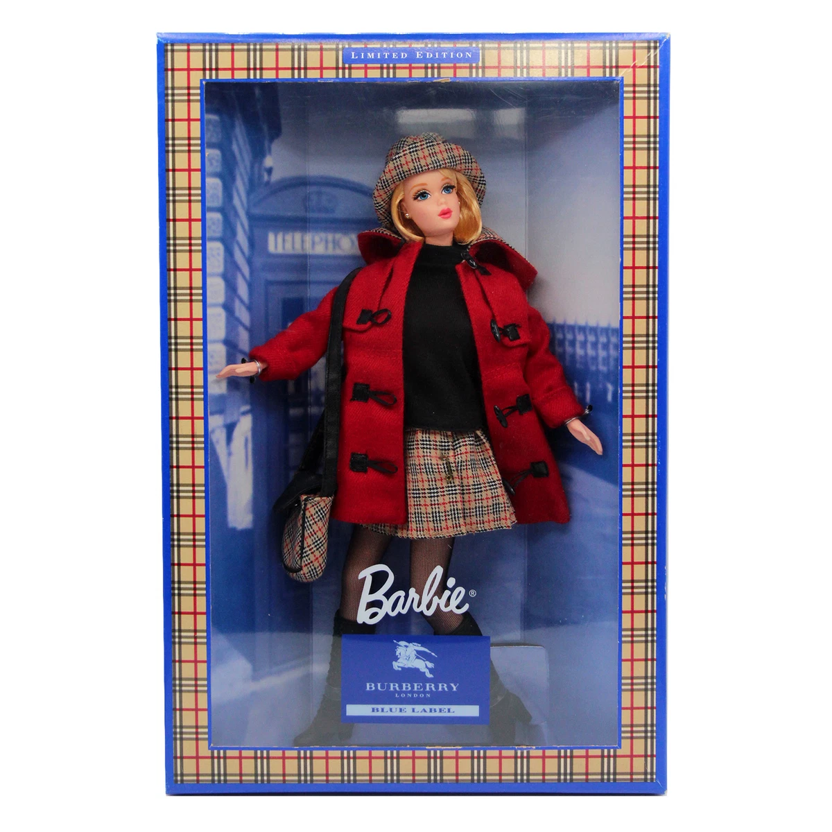 1999 Burberry London Barbie NRFB 24961 Non Mint Box Limited
