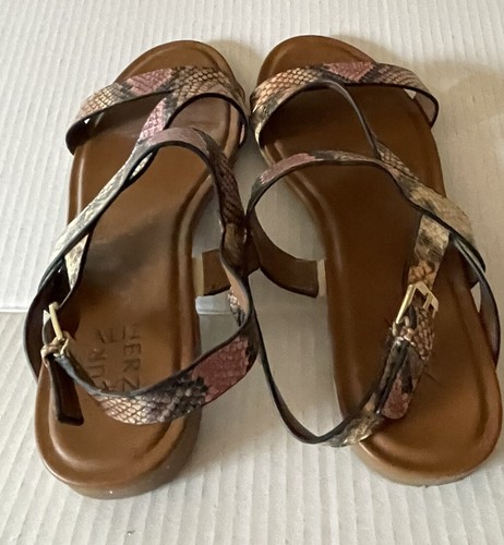 Naturalizer Damen-Riemchensandalen Schlangenledermuster Größe 9,5 - Bild 5 von 5