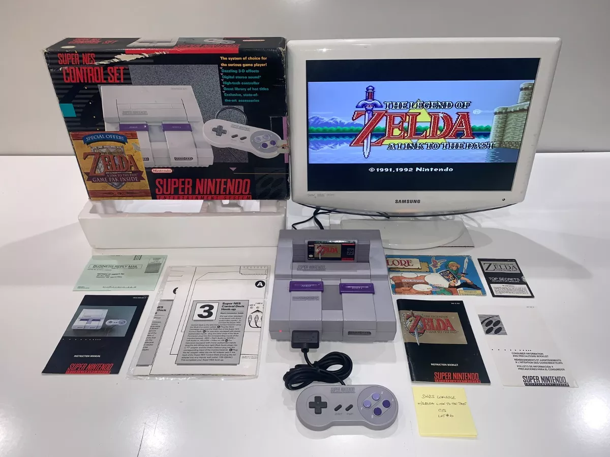 The Legend of Zelda: A Link to the Past (Nintendo SNES, 1992) for sale  online