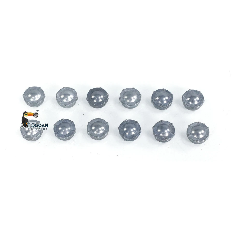 Henglong 3938 Metal Road Wheel DIY Spare Part for 1/16 Russian T90 RC Tank Model - Image 4 of 4