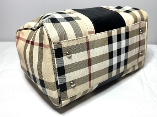 Bolso de boliche vintage de cuero vegano Burberry Barrel - Imagen 17 de 24