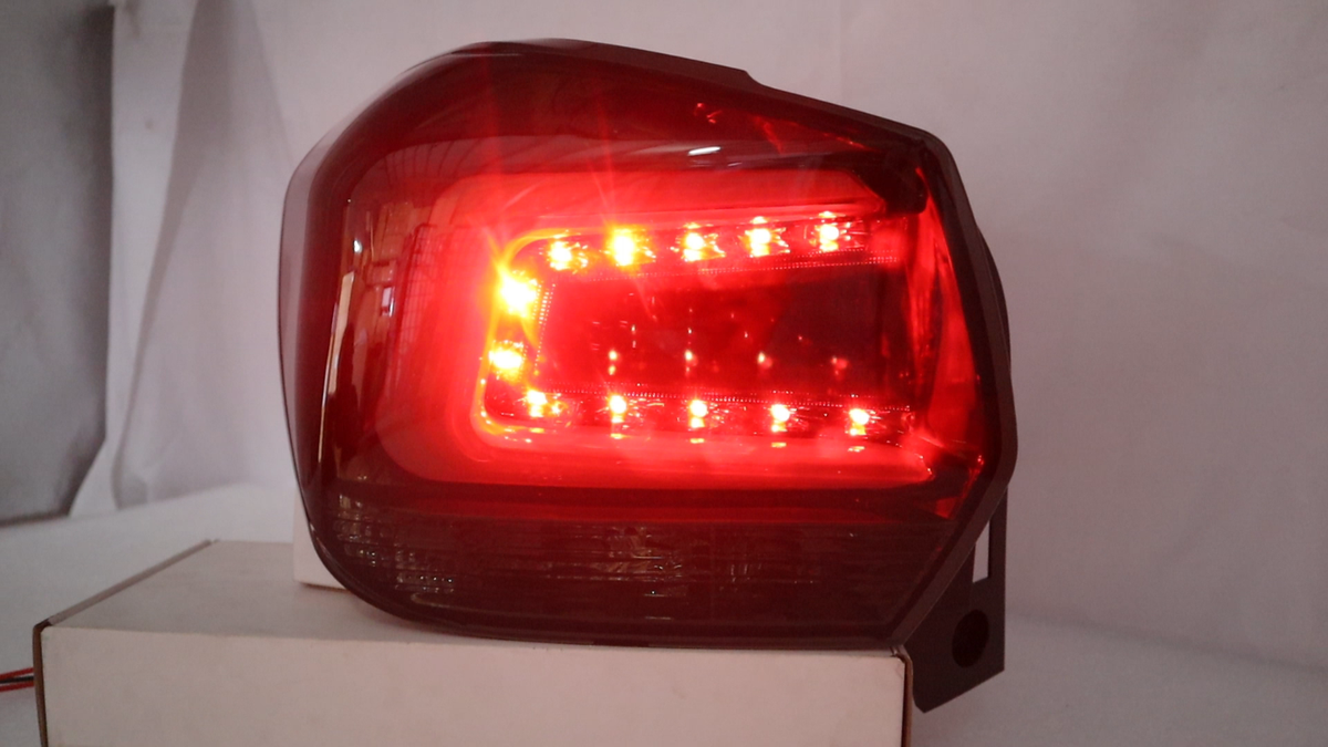 LED Black Tail Lamps FOR 2012 2013~15~2017 Subaru Impreza Wagon