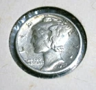 1937 P Mercury Dime Very nice Silver collection  coin   E506