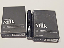 2 x Commodity Milk Scent Space Expressive Sample Sprays Each 0.07 fl. oz. NIB