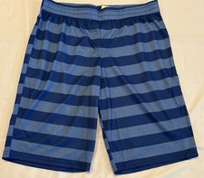 Cat Jack Boys Blue Striped Lightweight Sleep Shorts Size XL 16 NWT