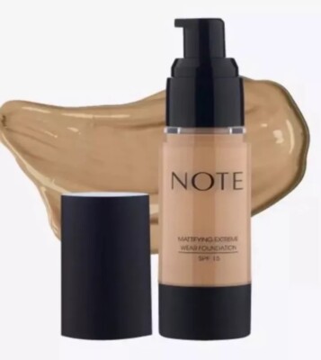 Note Cosmetics Mattifying Extreme Wear Foundation LSF 15 35ml (108 Terra)