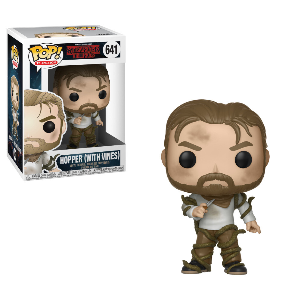 Funko Pop! Vinyl: Stranger Things - Jim Hopper (with Vines
