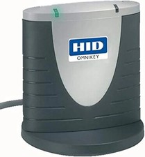 HID OMNIKEY 3121 R31210320-01 Smart Card Reader - USB 3. 0 - Gray
