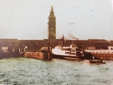 C 1904 Union Depot From the Bay San Francisco CA Ferry Clock Tower UDB Postcard