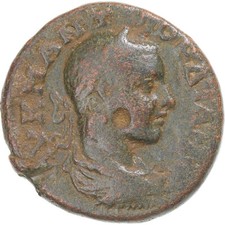 #344239 M&uuml;nze, Macedonia, Gordian III, &AElig;, 238-244, Thessalonica, S+, Bronze