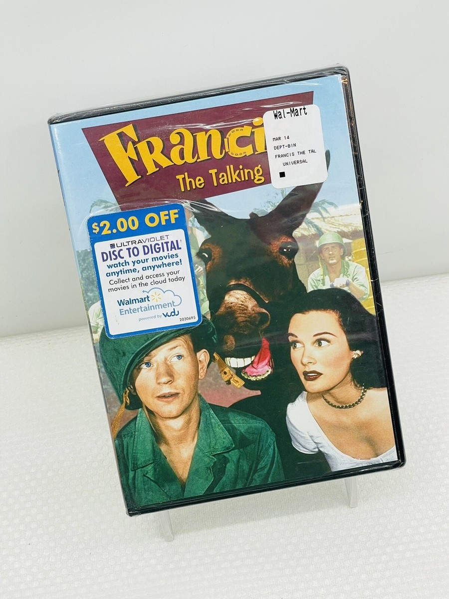 Francis the Talking Mule (DVD, 1949) Donald O'Connor, Patricia