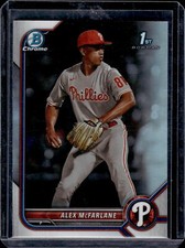 2022 Bowman Draft #BDC-117 Alex McFarlane Chrome Refractor