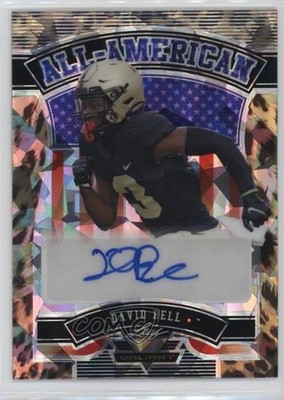 2022 Leaf Valiant All-American Leopard Crystals /5 David Bell #AA-DB1 Auto 12ty