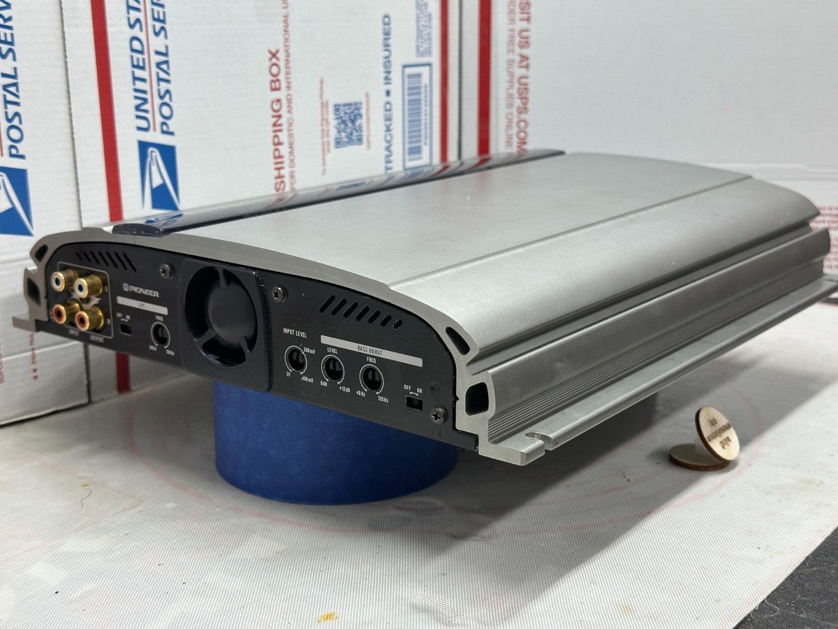 Pioneer CARROZZERIA Gm-x802 2ch Power Amplifier Maintenance