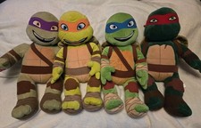 Build-A-Bear Teenage Mutant Ninja Turtles - Set Of 4 Nickelodeon - TMNT Bears